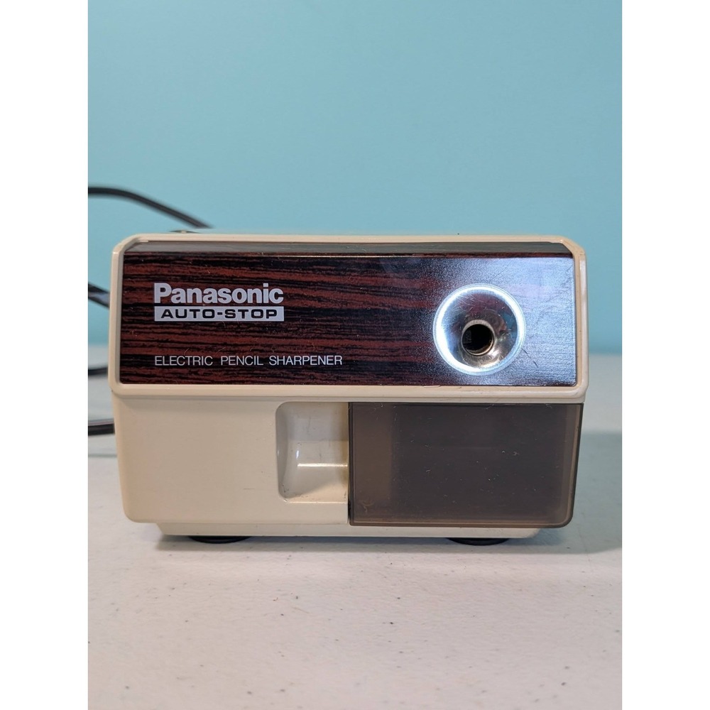 Panasonic Electric Pencil Sharpener Model # KP-110 Vintage Tested Working